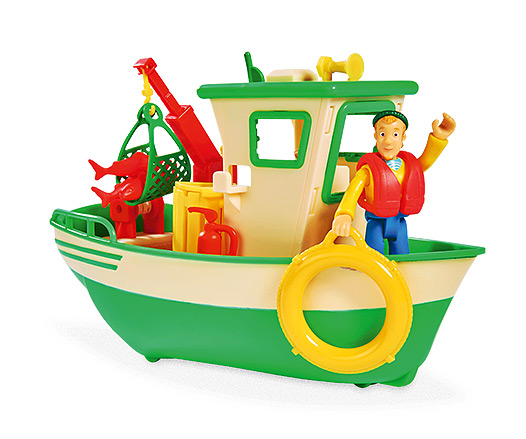 Sam Charlies Fishing Boat with Figurine  109251074