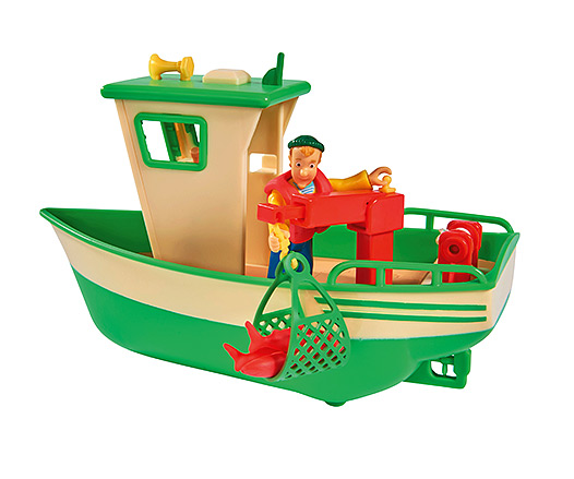 Sam Charlies Fishing Boat with Figurine  109251074