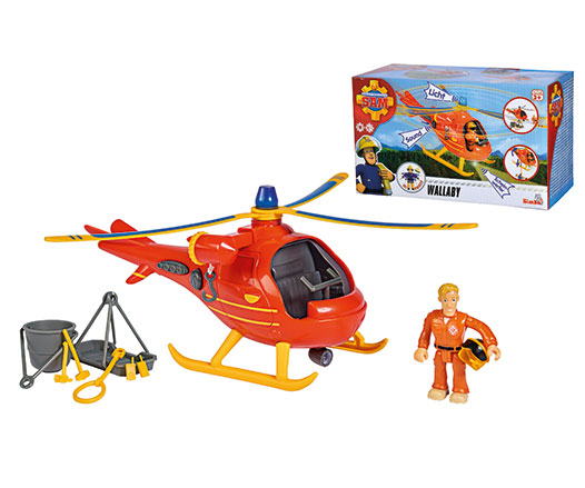 Sam Hubschrauber Wallaby mit Figur 109251077