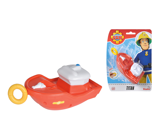 fireman sam bath toy